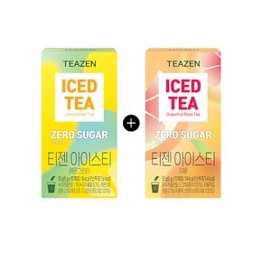 [본사직영] [1+1] 티젠 제로슈가 아이스티 10스틱 (복숭아/자몽/레몬그린티/수박우롱티 - 택2)