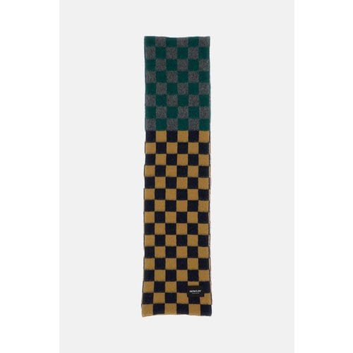 [해외배송] 멀티컬러 체크 울 스카프 COSMICCHECKERBOARDSCARFSUNDAZE B0032319407