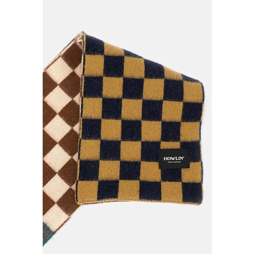 [해외배송] 멀티컬러 체크 울 스카프 COSMICCHECKERBOARDSCARFSUNDAZE B0032319407