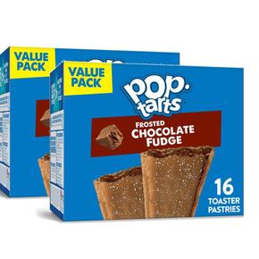 [해외직구] Pop-Tarts 팝타르트 초콜릿 퍼지 토스터 페이스트리 16입 2팩