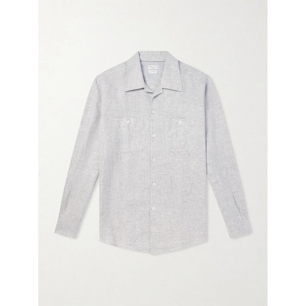 브루넬로쿠치넬리 헴프 리넨 코튼 블렌드 셔츠 46376663163018841