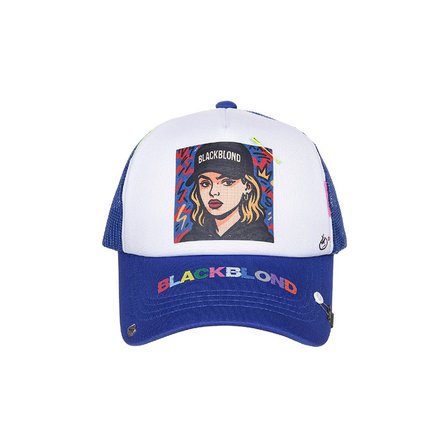 블랙블론드 BBD Pop Clash Trucker Mesh Cap (Blue)