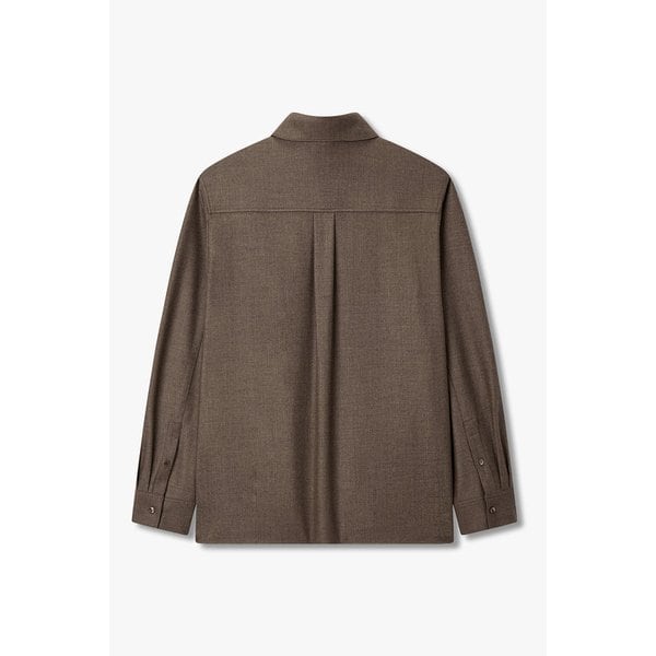 울 블렌드 스트레치 셔츠 7115460X02160