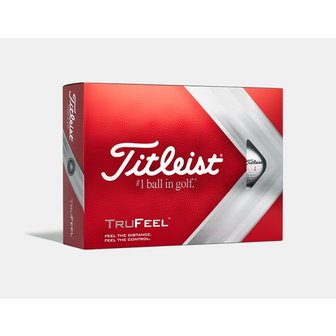 백화점 골프샵 [정품] 타이틀리스트 트루필 퍼포먼스볼 2피스 골프공, Titleist Tru Feel 2PC Golf Ball