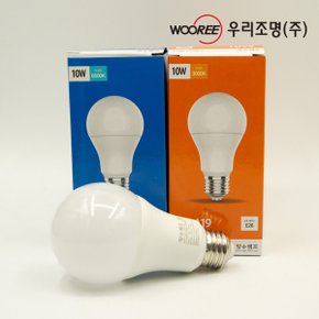 LED전구 10W 주광색 전구색 램프