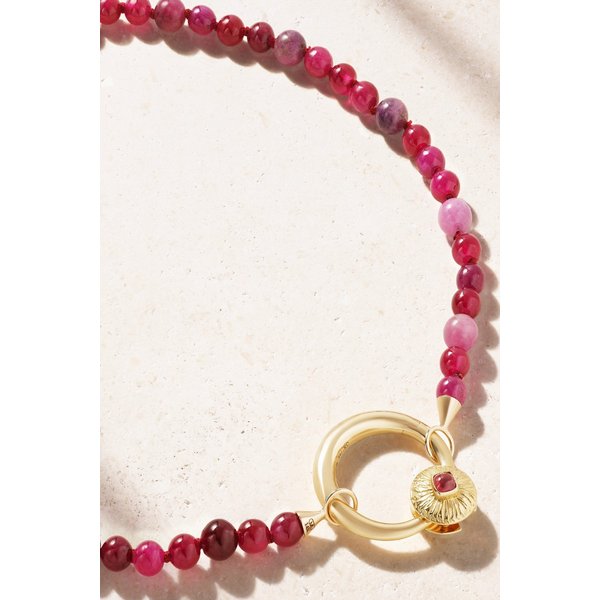 말라 아론 플라워 머스그레이브 락 루비 스피넬 목걸이 46376663162970621