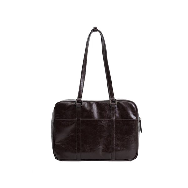 RONE BIG SHOULDER BAG BROWN