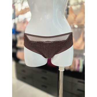 비너스 [시흥점] (시흥) 비너스 튤레이스 풀 커버리지 패드브라 세트 헴팬티 단품 [VPT1496H-BR]