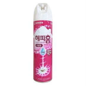 해피홈 자몽향 에어로졸 수성 모기약 500ml