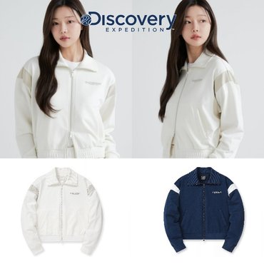 디스커버리 여성 애슬레저 트레이닝 자켓 DWTR45041