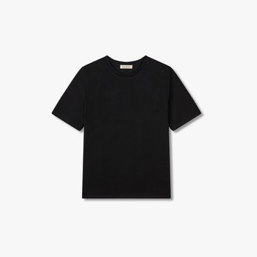 일라일 베이직 실켓 티셔츠-블랙( IA15340710)