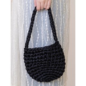 Mini knit bag - Black