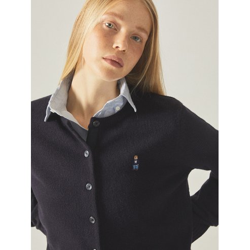 후아유 Steve R-neck Cardigan WHCKF1121F