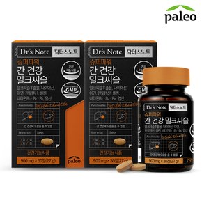 닥터스노트 슈퍼파워 간 건강 밀크씨슬 2박스(900mg X 30정)