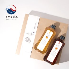 국산 토종꿀 아카시아꿀+잡화꿀 1kg 2종 선물세트
