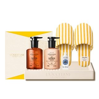 록시땅 [기프트][단독] 시어 버베나 핸드 케어 250ml 듀오 세트(+디럭스 1종+솝트레이+룸슈즈)
