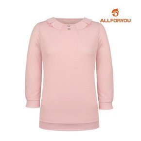 [정상가 138000원]  투버튼 포인트 블라우스형 티셔츠 ALTRL3311-PINK