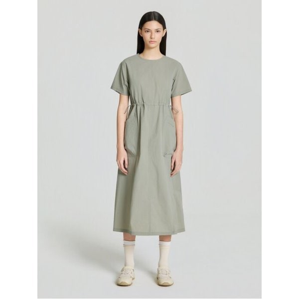 [부산점] 투르 여성 우븐 반팔 원피스 DWM26250