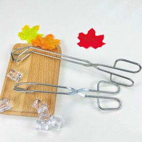E 미트 브레드 아이스큐빅 다용도 스텐 집게 캠핑용품