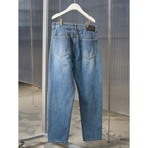 Blue Tapered Fit Denim Pants