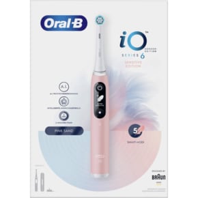 Oral-B 오랄비 전동 칫솔 iO 시리즈 6 핑크샌드 1개