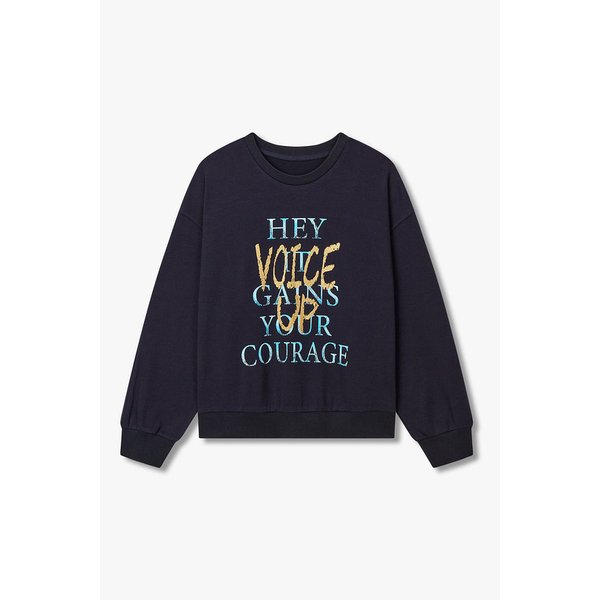 레터링 프린트 크루넥 맨투맨 7156140004146