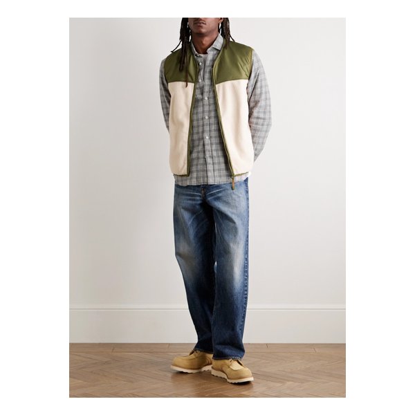 하트퍼드 폴 체크 코튼 플란넬 셔츠 46376663162884277