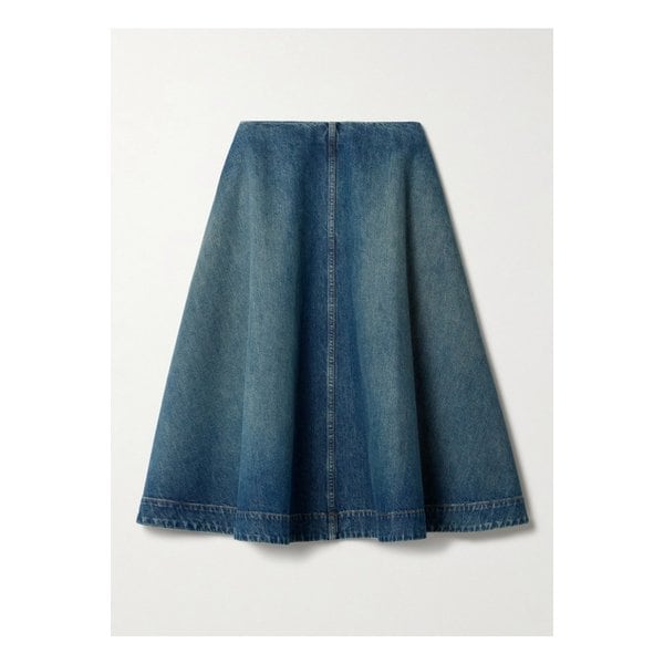 케이트 렌타 데님 미디 스커트 블루 1647597340049334
