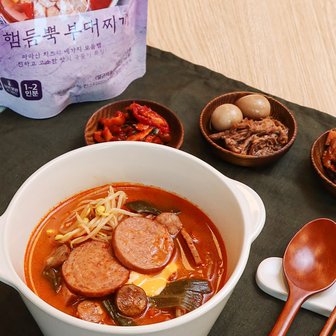 식탁이야기 [한촌설렁탕] 네가지 햄듬뿍 부대찌개 500g