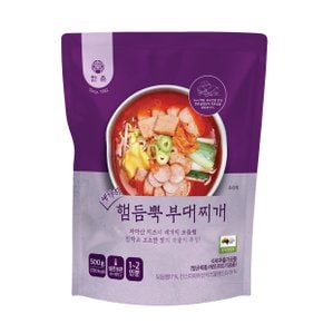 [한촌설렁탕] 네가지 햄듬뿍 부대찌개 500g