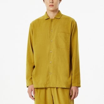 JAJU 남녀공용 플란넬 파자마 셔츠(OLIVE / NAVY / BROWN)