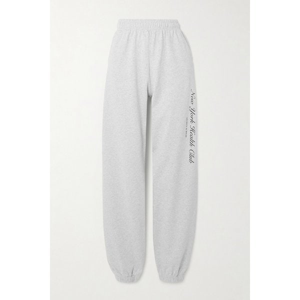 코튼 저지 프린트 스웨트팬츠 46376663162898180