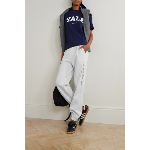 코튼 저지 프린트 스웨트팬츠 46376663162898180