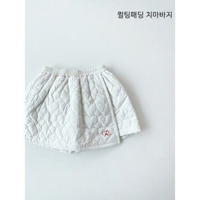 디어 퀼팅 스커트팬츠