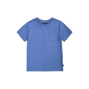[공식브랜드] BB_[키즈][남아] 포켓 크루넥 코튼 티셔츠 (블루) (BBNPKB2799MES)