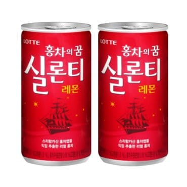  롯데칠성 실론티 175mL 60캔