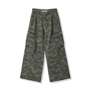 Side Big Cargo Pants LIGHT  CAMO