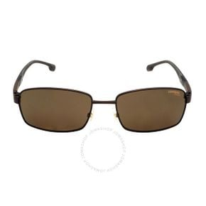 4826260 Carrera Polarized Bronze Rectangular Mens Sunglasses