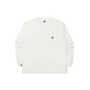 [공식](정상가 : 79,000원) 에어로쿨 포켓 긴팔 티셔츠 WHITE