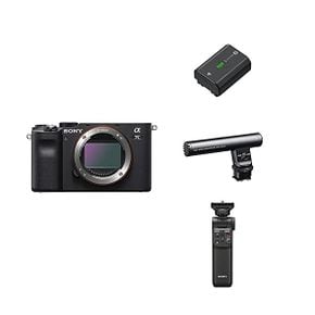 일본 소니 브이로그 카메라 Sony World Full Size Mirrorless SLR α7C Body 블랙 ILCE7C B Wire