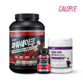 퍼펙트 파워쉐이크 헬스 단백질 프로틴 보충제 초코맛 2kg + bcaa 포도맛 + L-아르기닌