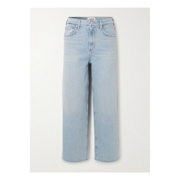 렌 프레이 하이라이즈 와이드 진 라이트 데님 1647597357490034