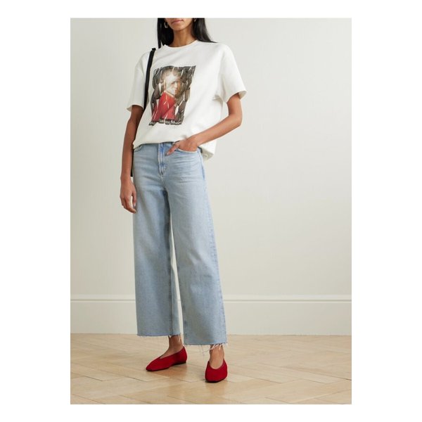 렌 프레이 하이라이즈 와이드 진 라이트 데님 1647597357490034