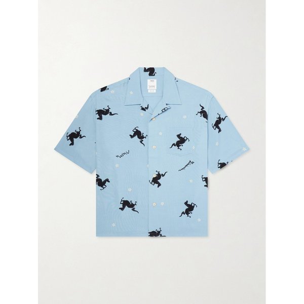 크로스비 캠프 칼라 프린트 셔츠 46376663162938953