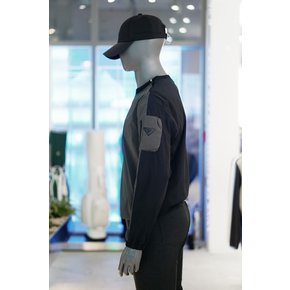 [여주점] 골프웨어 남성 골프 반전 컬러 라운드 아노락 티셔츠 BO903