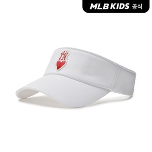 MLB키즈 (공식)24SS 하트 자수 포인트 썬캡 7ASCH0143-50WHS