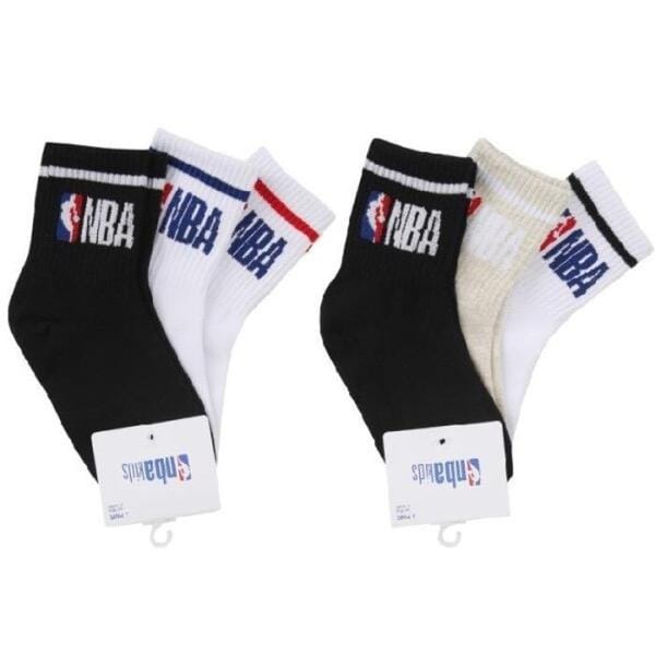 NBA KIDS sh06 베이직 3팩 크루 삭스 K245AO001P(1)