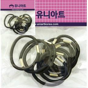 마탸 검정머리끈 고무줄 칼라고무줄 칼라밴드 고무줄밴드