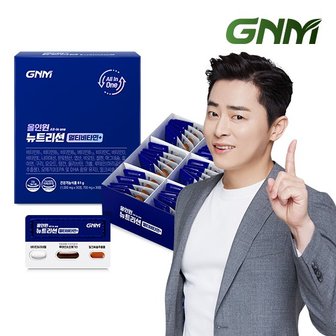 GNM자연의품격 [한판에 조정석 멀티비타민+밀크씨슬+루테인+알티지오메가3] 올인원 뉴트리션 1박스