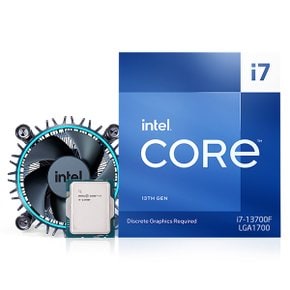 정품 인텔 랩터레이크 코어13세대 i7 13700F CPU